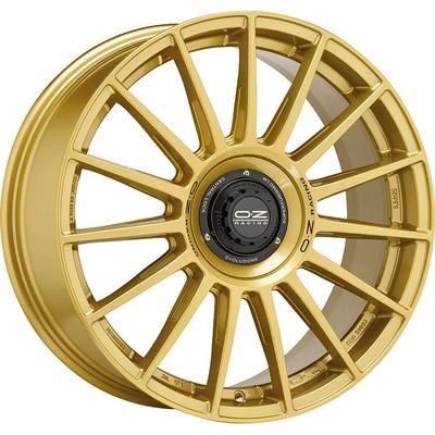 OZ SUPERTURISMO EVOLUZIONE race gold + black lettering 8.5Jx20 5x112 ET45