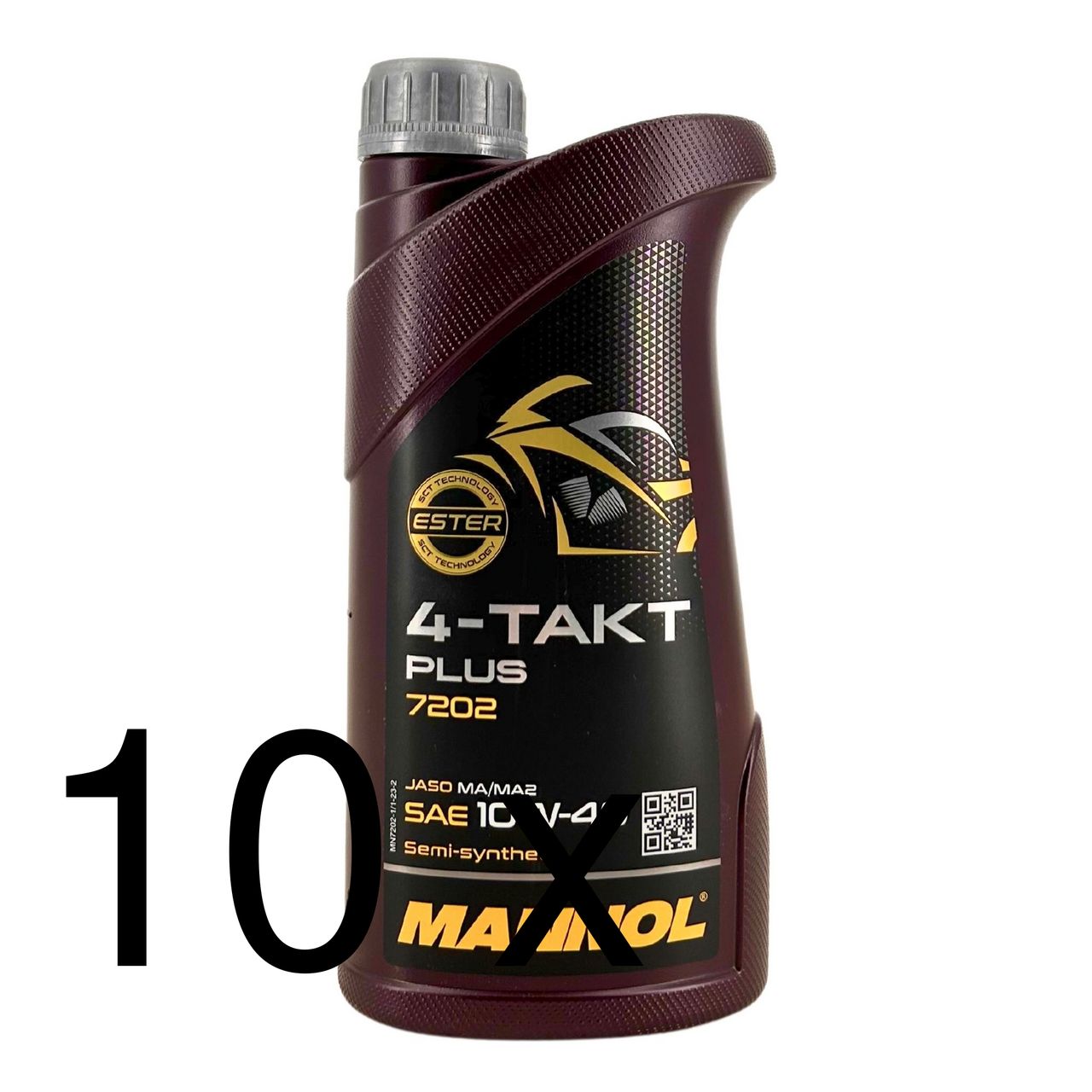 Mannol 4-Takt Plus 10W-40 10x1 Liter