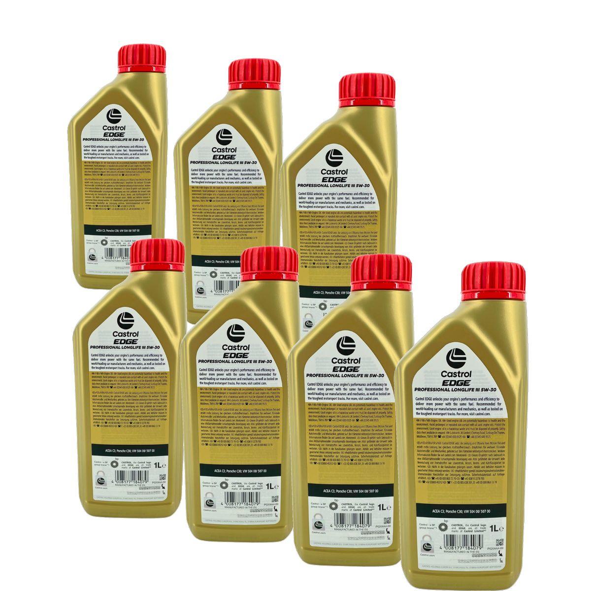 Castrol Edge Professional Longlife 3 5W-30 7x1 Liter