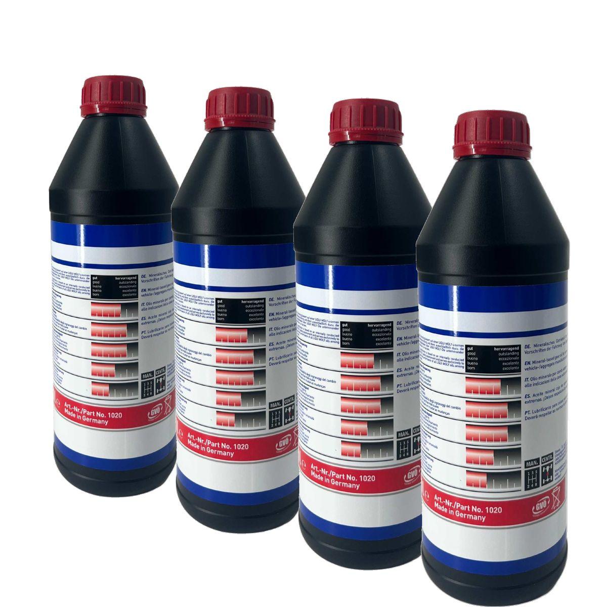 Liqui Moly Getriebeöl (GL4) SAE 80W 4x1 Liter