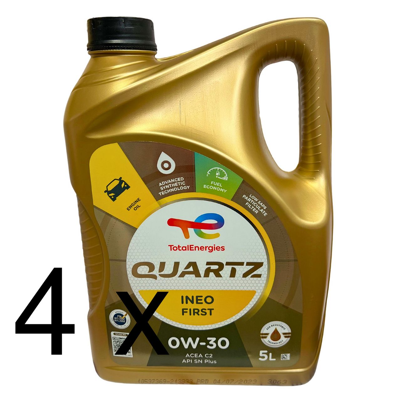 Total Quartz Ineo First 0W-30 4x5 Liter