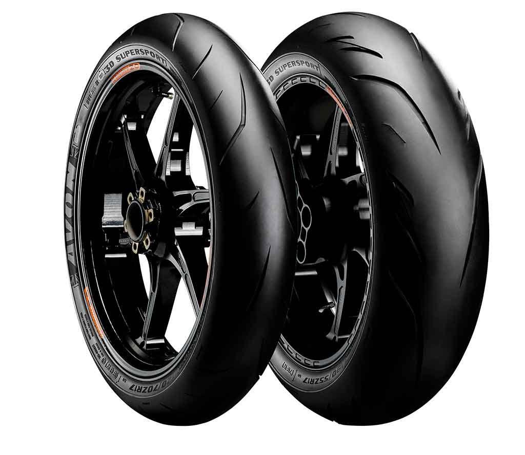 AVON 120/70 ZR 17 M/C TL (58W) 3D SUPERSPORT