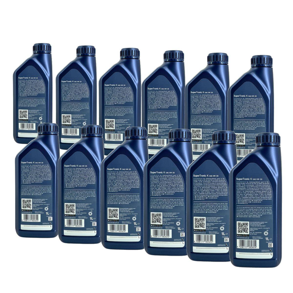 Aral SuperTronic K 5W-30 12x1 Liter