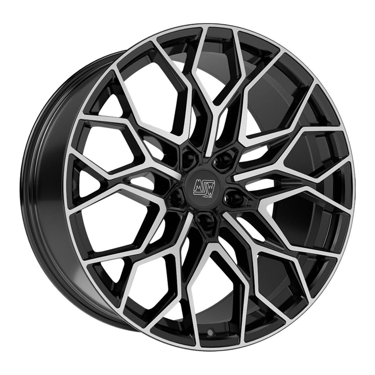 MSW (OZ) MSW 51 gloss black full polished 9.0Jx22 5x108 ET38