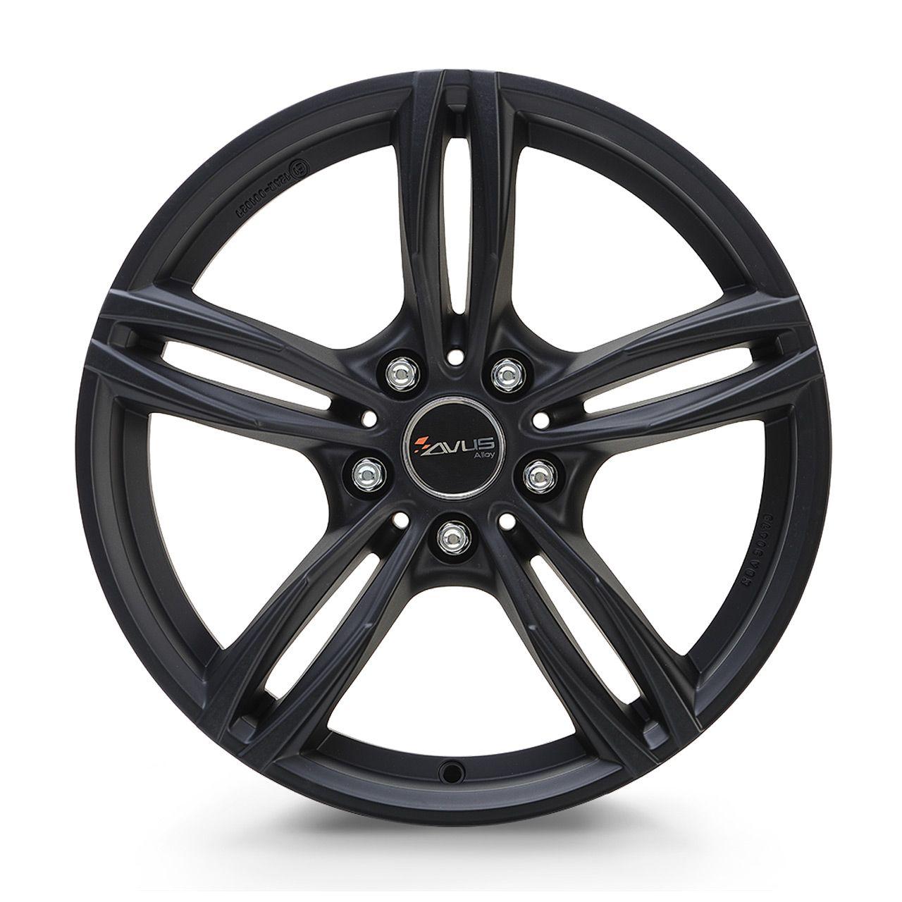 AVUS RACING AF15 matt black 7.5Jx17 5x112 ET30