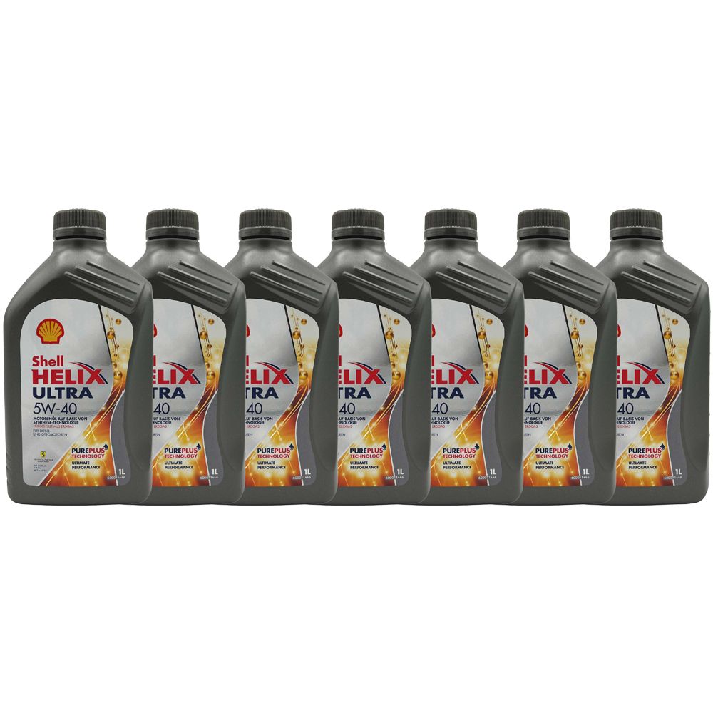Shell Helix Ultra 5W-40 7x1 Liter | G22538955