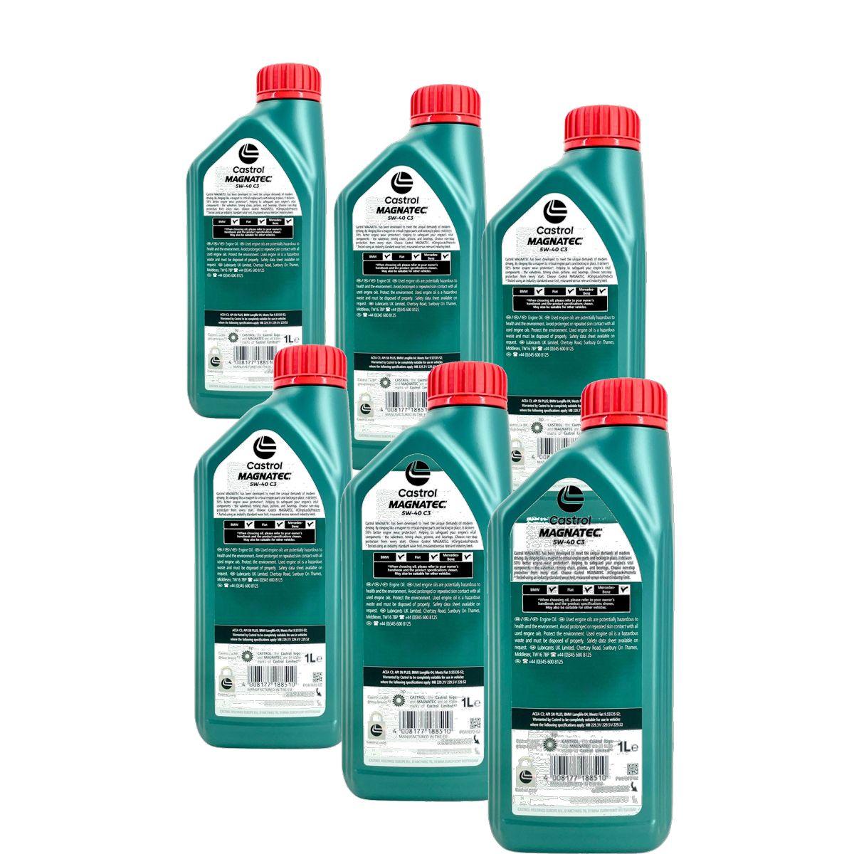 Castrol Magnatec 5W-40 C3 6x1 Liter