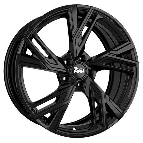MAM WHEELS MAM RS5 black painted 7.0Jx16 5x120 ET35