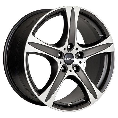 RONAL RONAL R55 SUV mattschwarz-frontkopiert 9.5Jx20 5x130 ET55