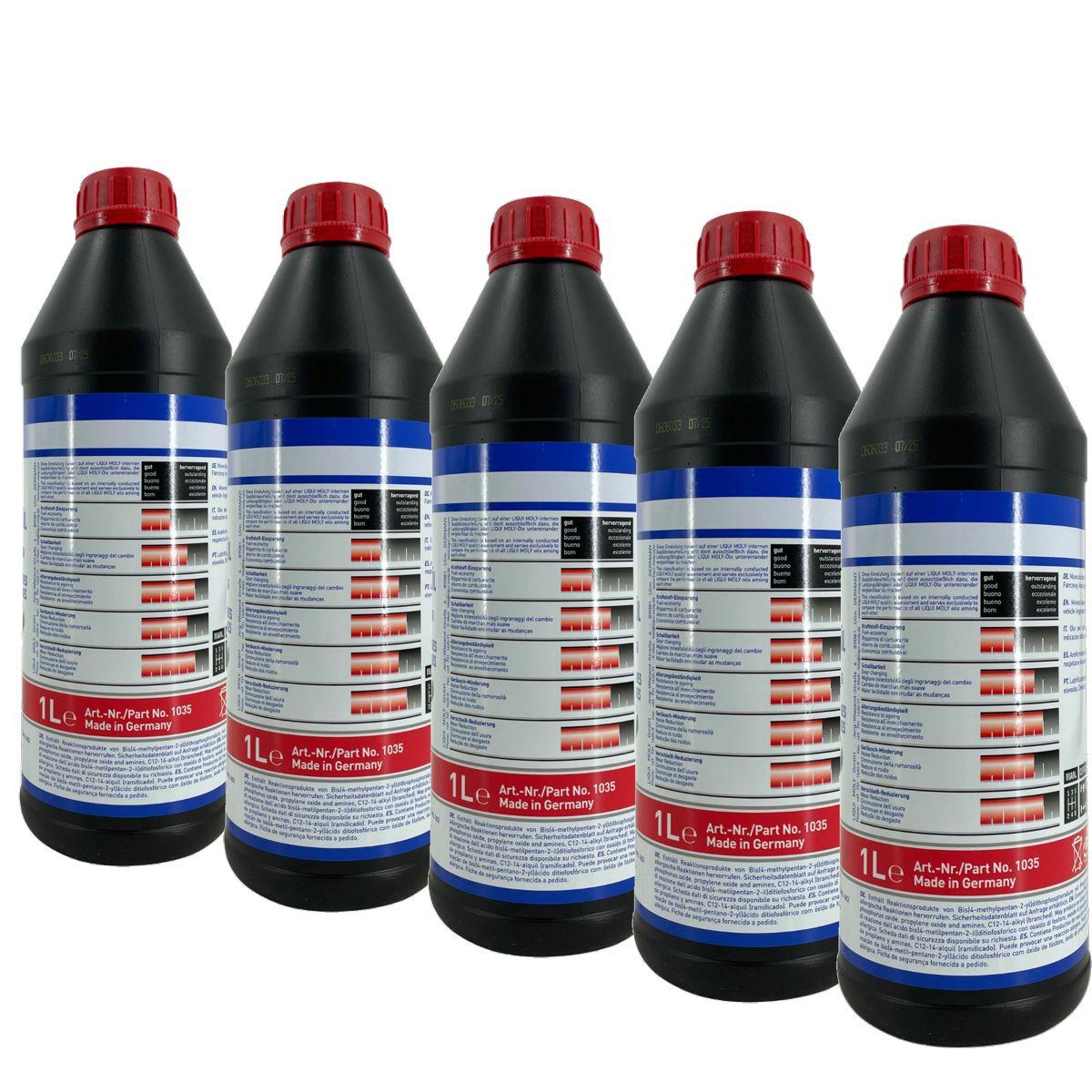 Liqui Moly Hypoid-Getriebeöl (GL5) SAE 85W-90 5x1 Liter