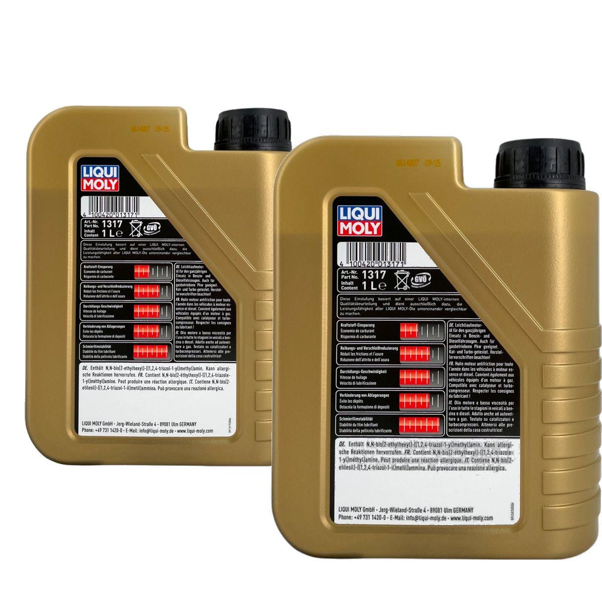 Liqui Moly Leichtlauf 10W-40 2x1 Liter