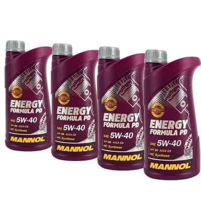 Mannol Energy Formula PD 5W-40 4x1 Liter