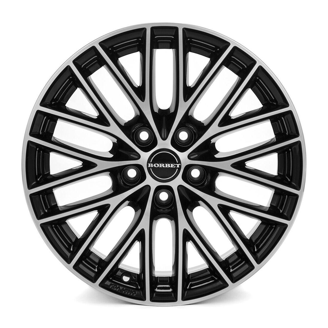 BORBET DESIGN BS5 black polished glossy 8.0Jx19 5x112 ET44