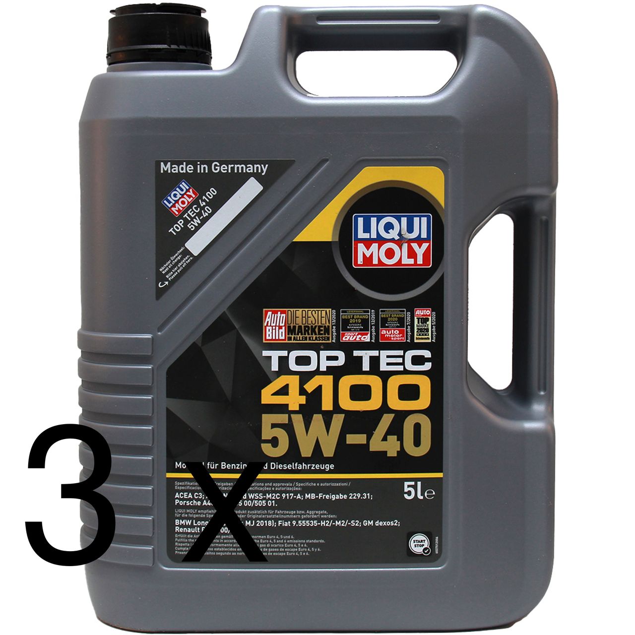 Liqui Moly Top Tec 4100 5W-40 3x5 Liter