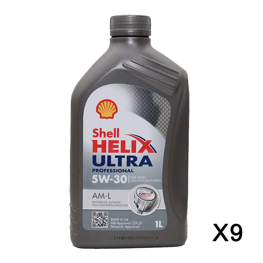 Shell Helix Ultra Professional AM-L 5W-30 9x1 Liter
