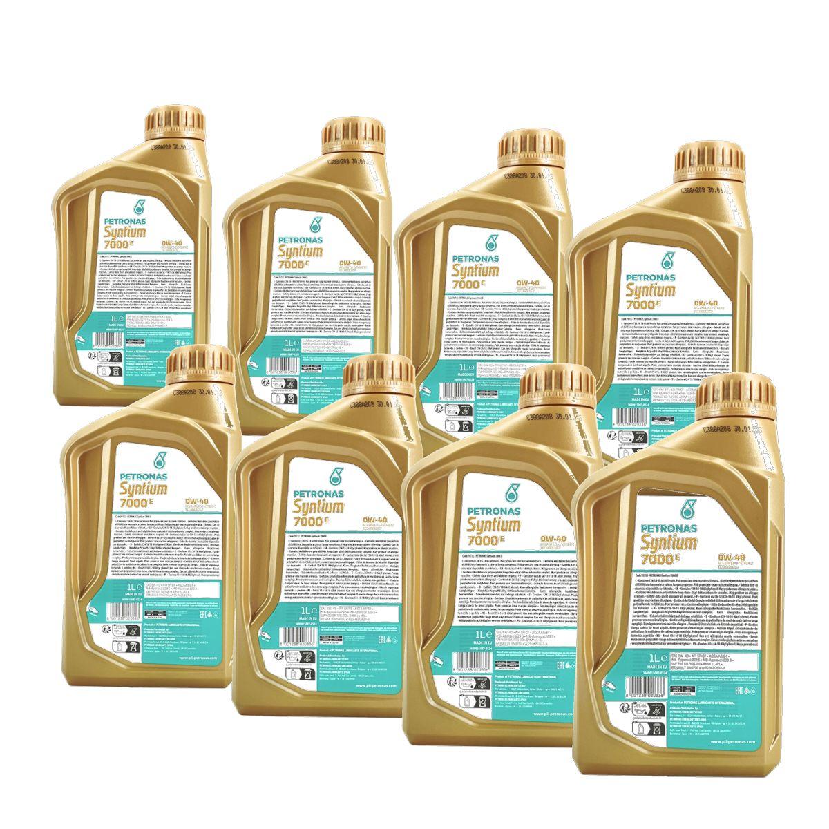 Petronas Syntium Supreme E 0W-40 8x1 Liter