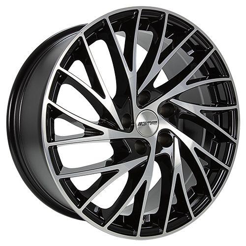 GMP ENIGMA schwarz diamantgeschliffen 8.0Jx18 5x110 ET40