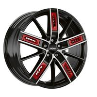 RONAL RONAL R67 RED LEFT jetblack-frontkopiert 8.0Jx18 5x112 ET40