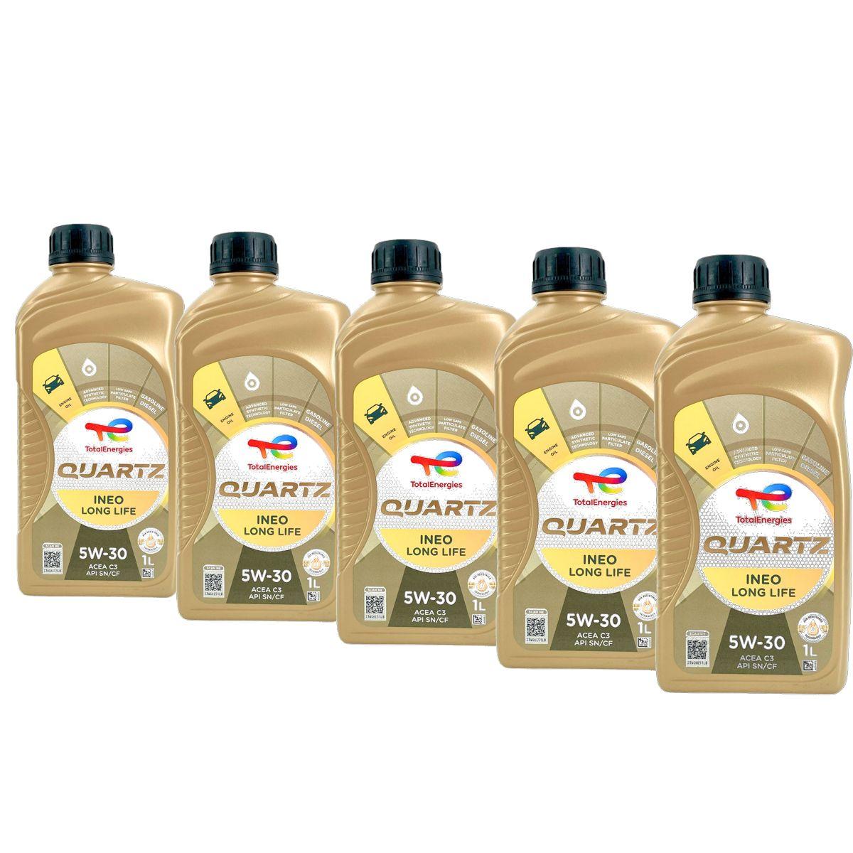 Total Quartz Ineo Longlife 5W-30 5x1 Liter