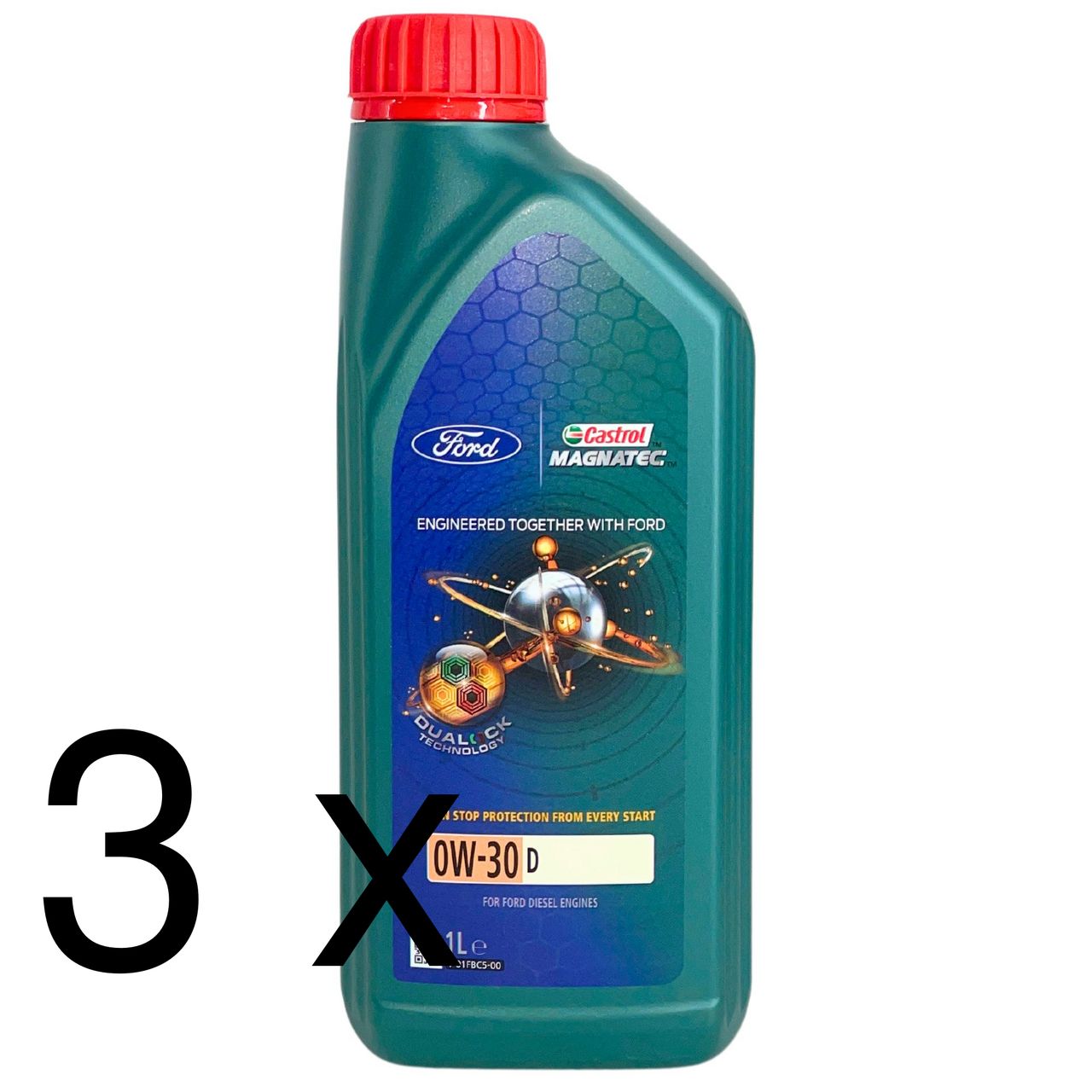 Ford Castrol Magnatec 0W-30 D 3x1 Liter