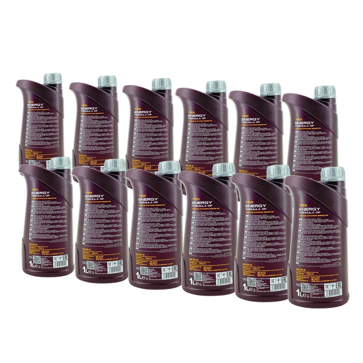 Mannol Energy Formula OP 5W-30 12x1 Liter