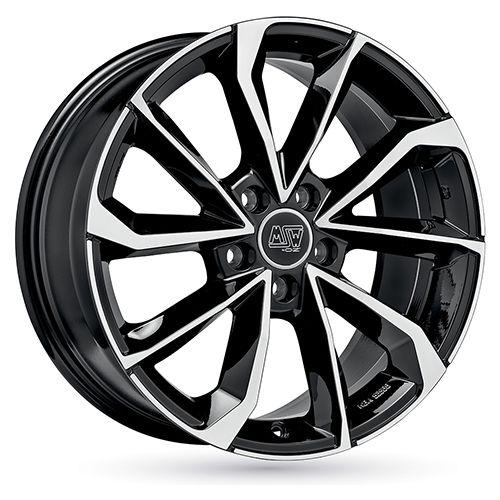 MSW (OZ) MSW 42 gloss black full polished 8.0Jx18 5x108 ET48