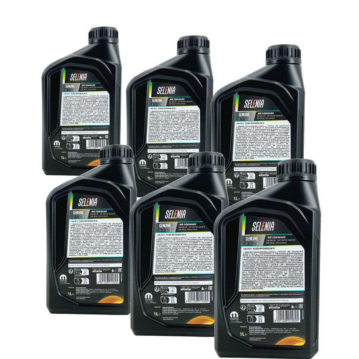 Selenia WR Forward 0W-30 6x1 Liter