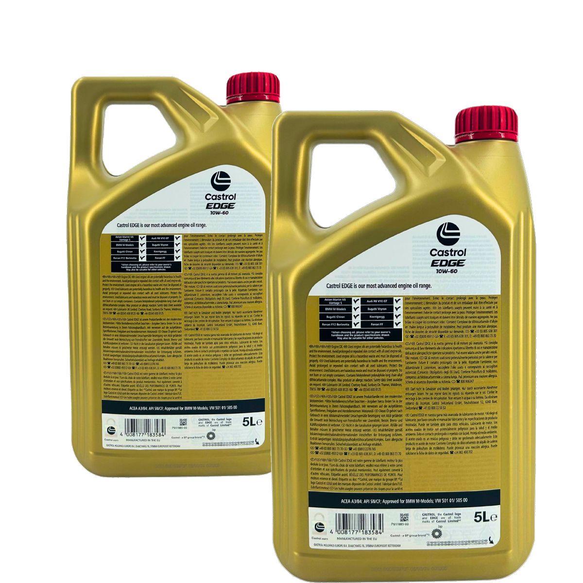 Castrol Edge 10W-60 2x5 Liter