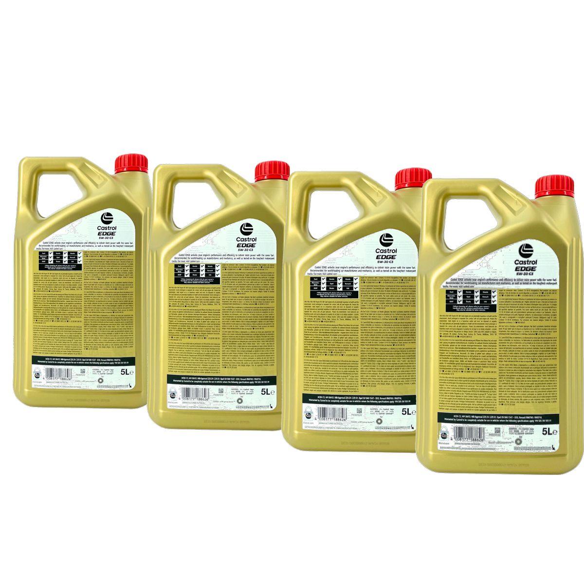 Castrol Edge 5W-30 C3 4x5 Liter