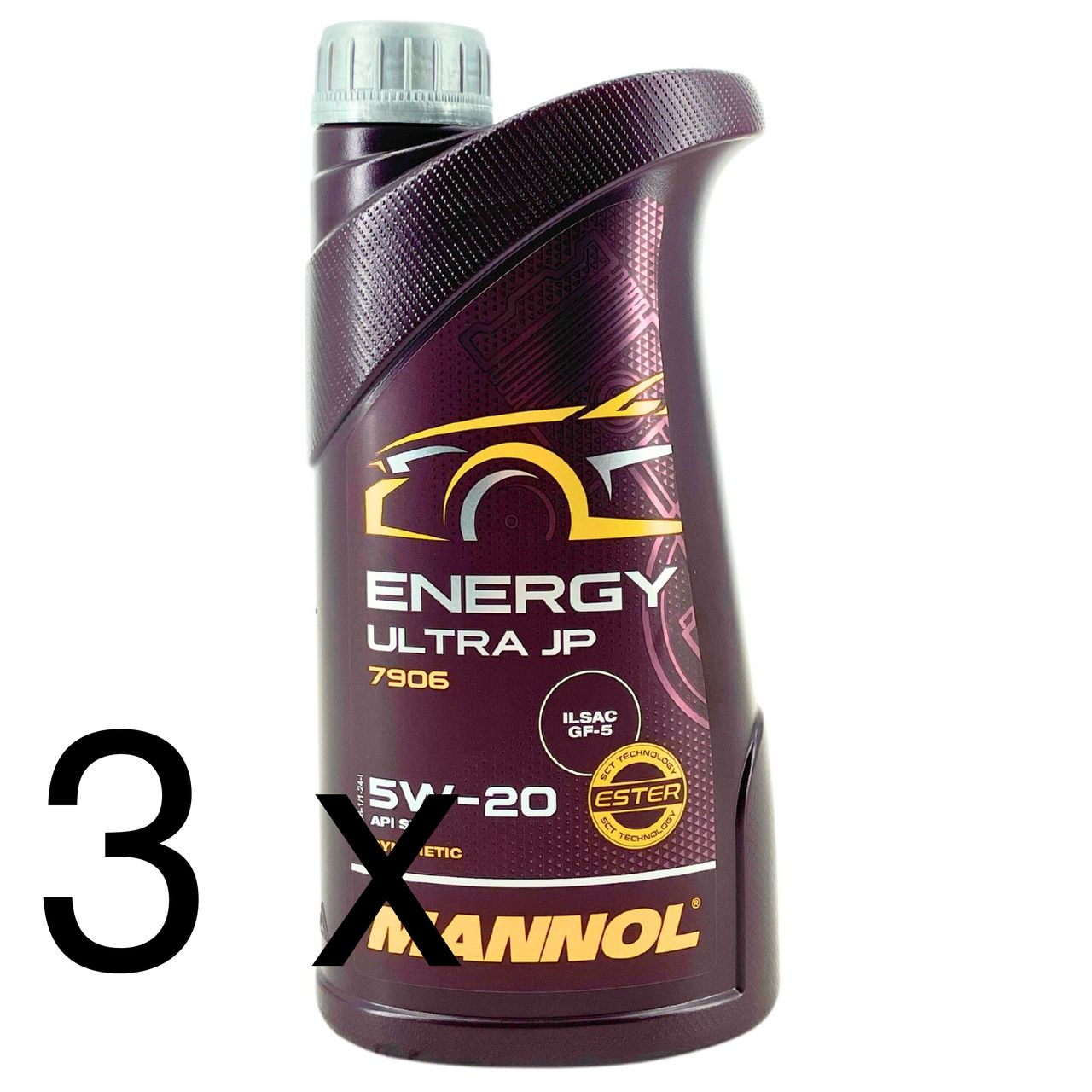 Mannol Energy Ultra JP 5W-20 3x1 Liter