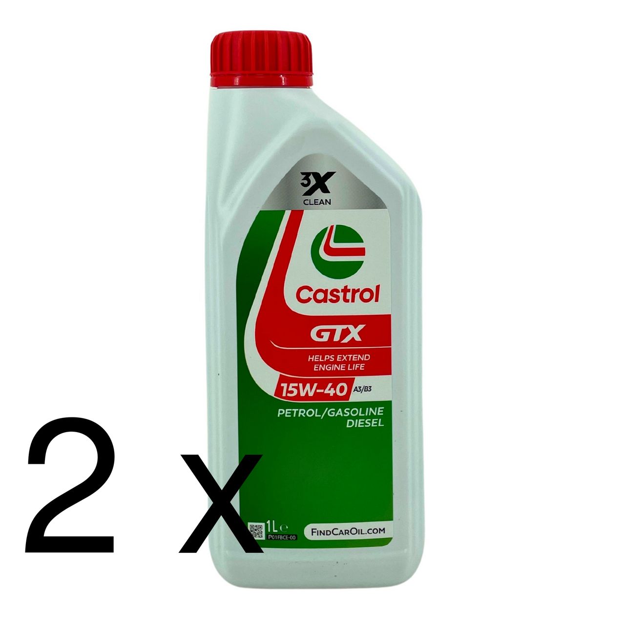 Castrol GTX 15W-40 A3/B3 2x1 Liter
