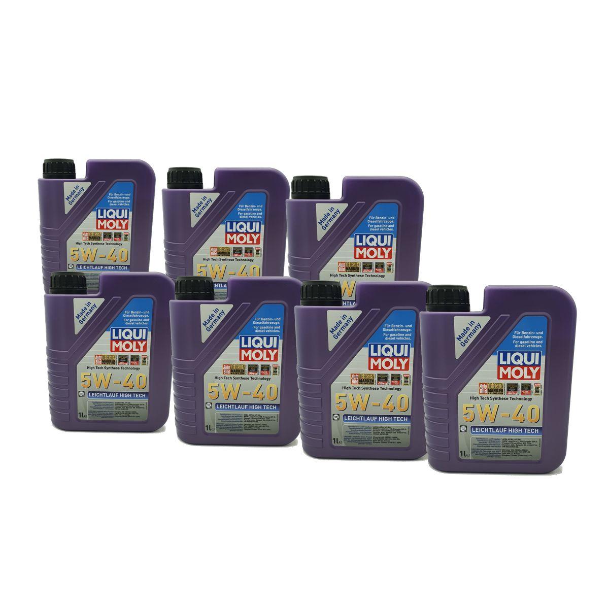 Liqui Moly Leichtlauf High Tech 5W-40 7x1 Liter