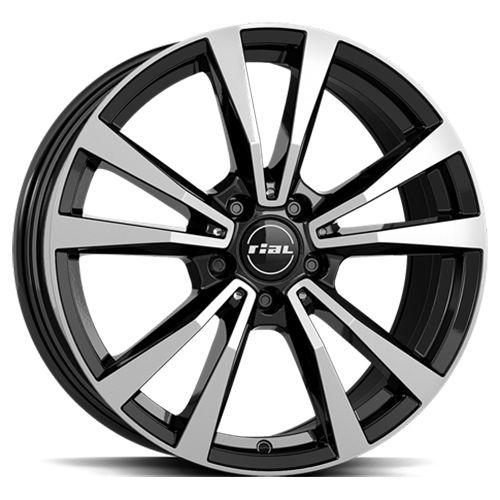 RIAL M12X diamantschwarz frontpoliert 9.0Jx20 5x112 ET48