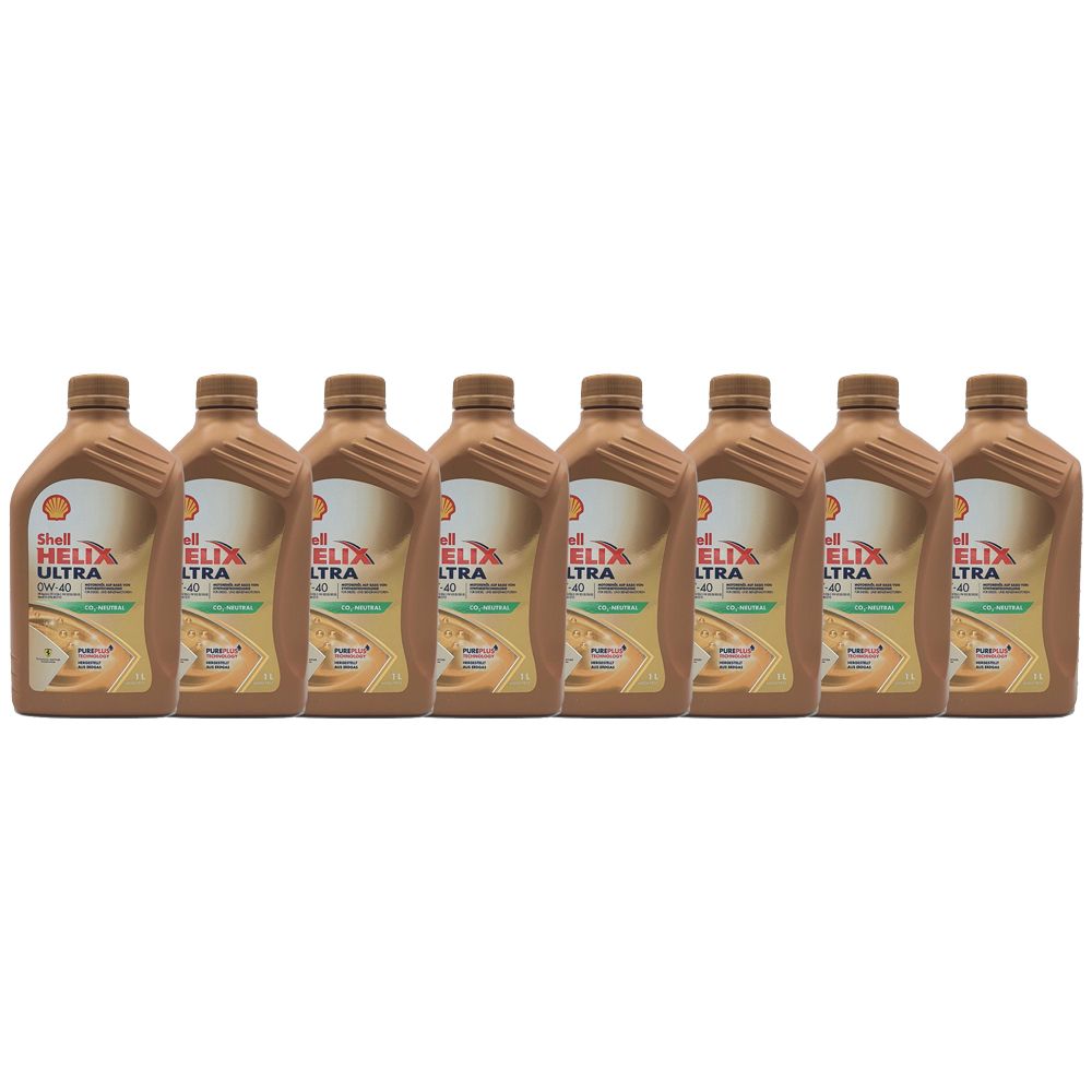 Shell Helix Ultra 0W-40 8x1 Liter