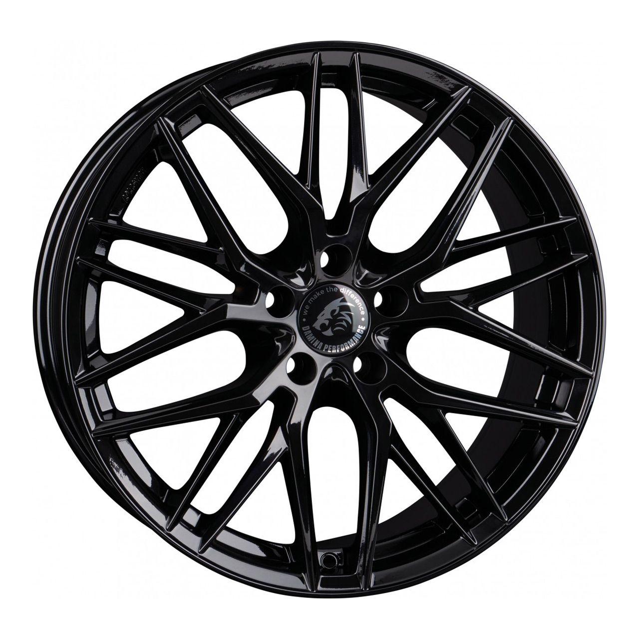 DAMINA PERFORMANCE DM08 black painted 8.5Jx19 5x112 ET45