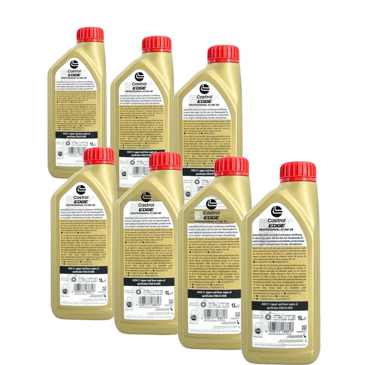 Castrol Edge Professional C1 5W-30 7x1 Liter