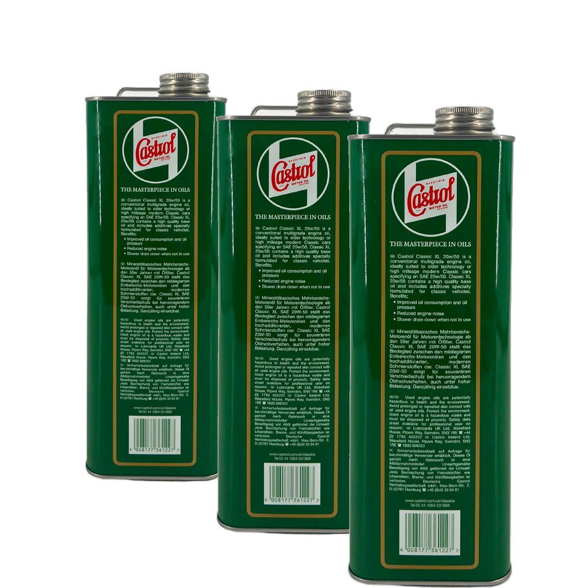 Castrol Classic XL 20W-50 3x5 Liter