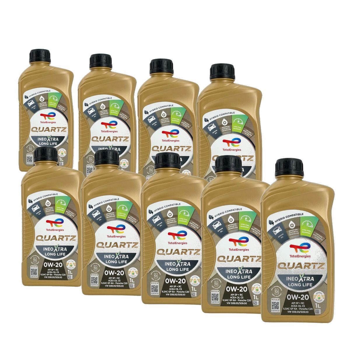 Total Quartz Ineo Xtra Longlife 0W-20 9x1 Liter