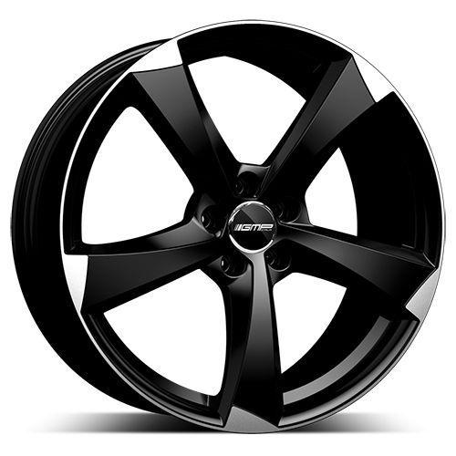 GMP ICAN satin black diamond 7.5Jx17 5x100 ET35