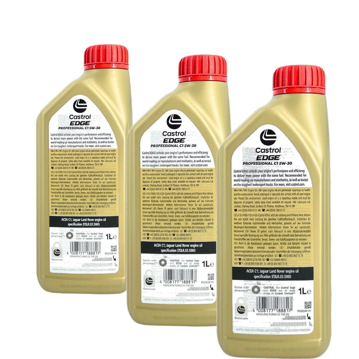 Castrol Edge Professional C1 5W-30 3x1 Liter