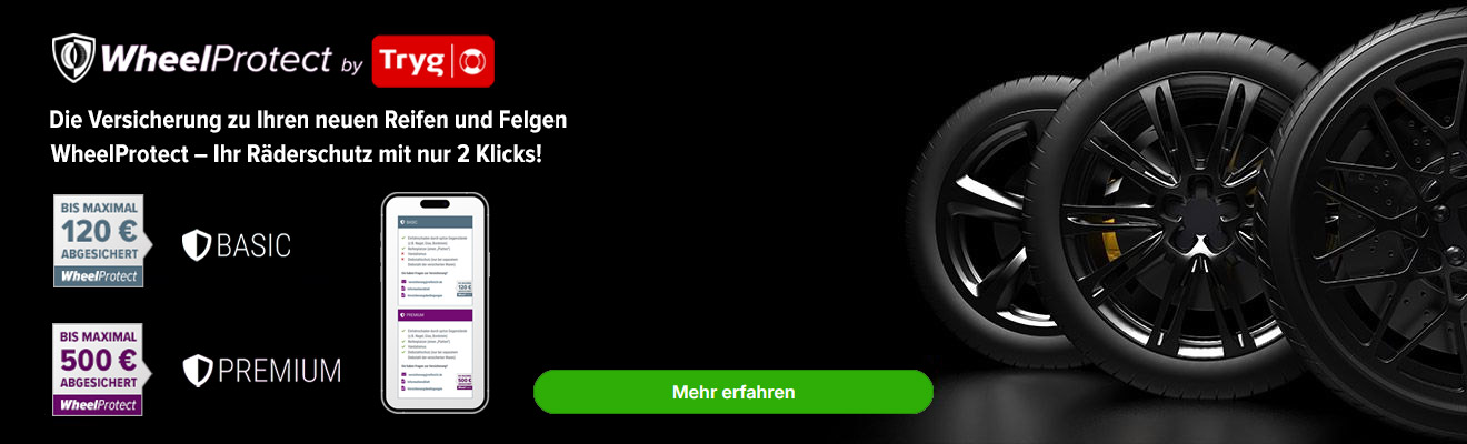 WheelProtect – Das smarte Plus für neue Reifen und Felgen