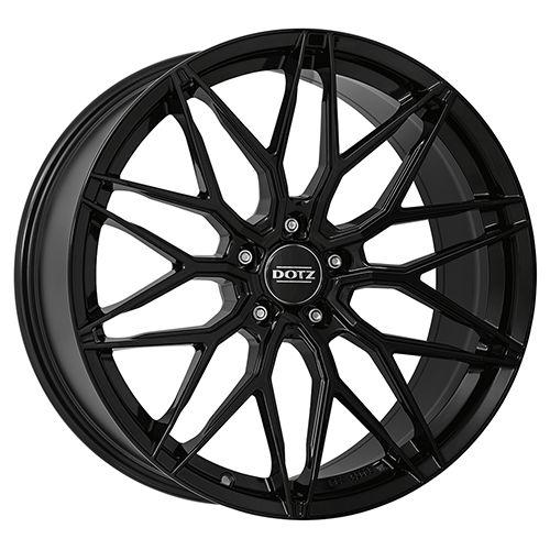 DOTZ SUZUKA BLACK schwarz 8.0Jx18 5x114.3 ET48