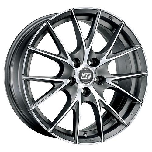 MSW (OZ) MSW 25 matt titanium full polished 7.0Jx17 4x108 ET42