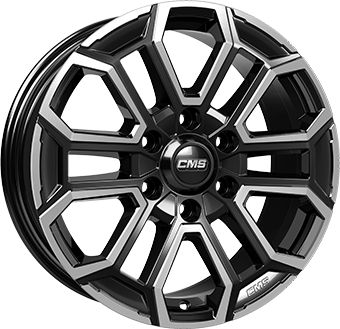 CMS C35-DB PICK UP diamond black 7.5Jx17 6x139.7 ET38