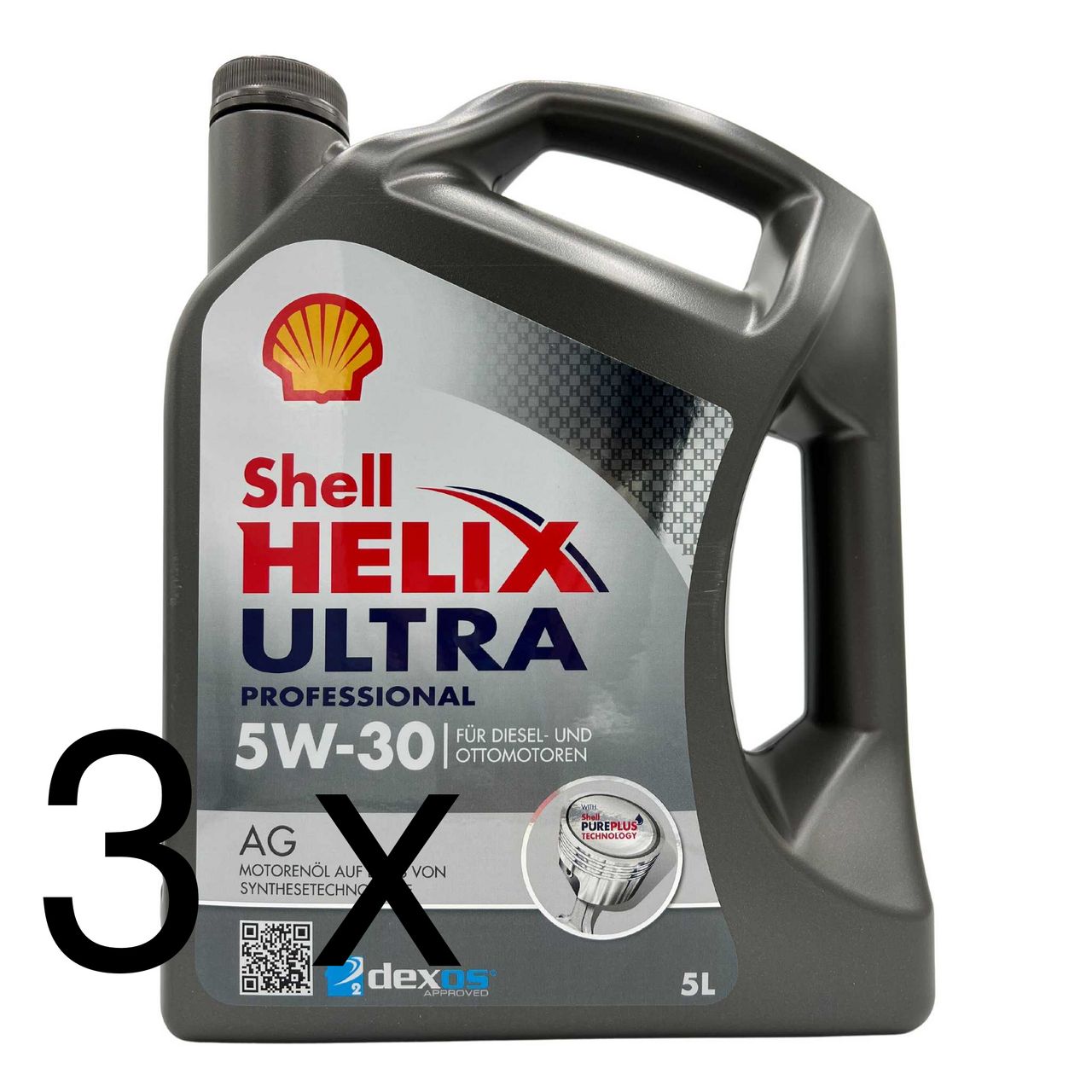 Shell Helix Ultra Professional AG 5W-30 3x5 Liter