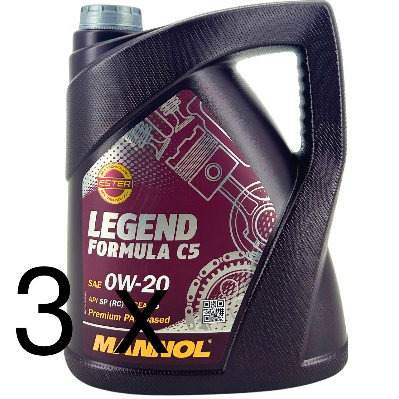 Mannol Legend Formula C5 0W-20 3x5 Liter