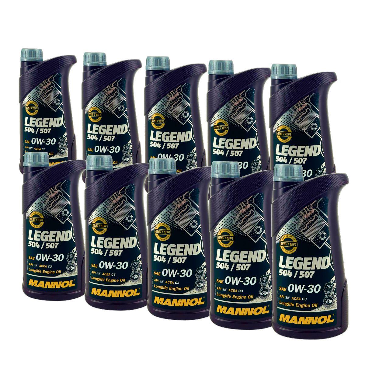 Mannol Legend 504/507 0W-30 10x1 Liter