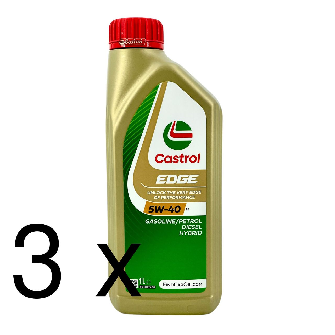 Castrol Edge 5W-40 M 3x1 Liter