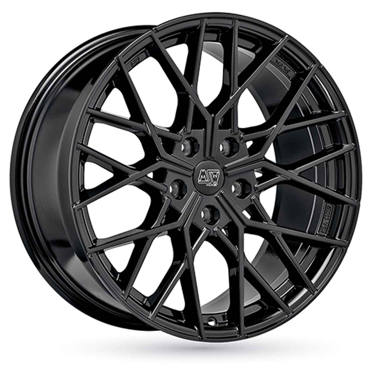 MSW (OZ) MSW 74 gloss black 9.5Jx20 5x112 ET22