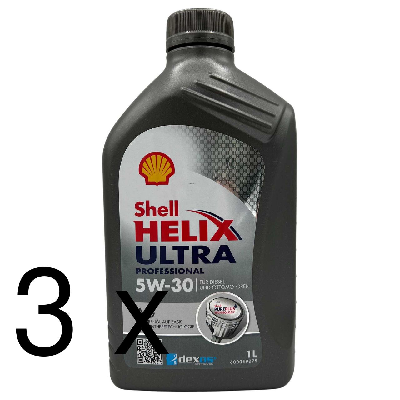 Shell Helix Ultra Professional AG 5W-30 3x1 Liter
